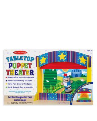 Melissa & Doug Tabletop Puppet Theater - Ages 3+