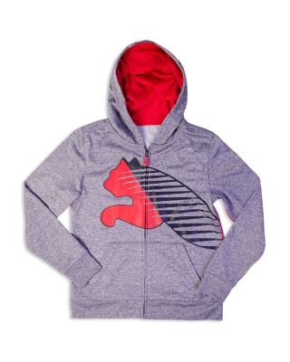 PUMA Boys' Big Cat Zip Hoodie - Sizes 4-7