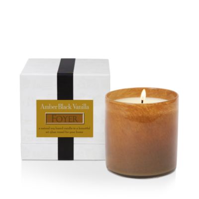 LAFCO Amber Black Vanilla Foyer Candle