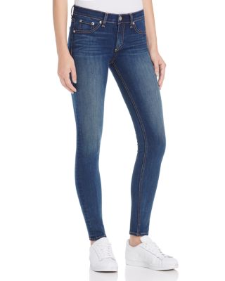 rag & bone/JEAN Mid Rise Skinny Jeans in Joshua