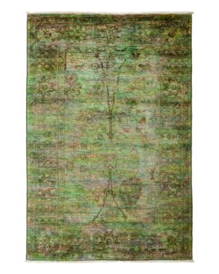 Solo Rugs Vibrance Overdyed Area Rug, 4'1