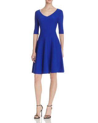 MILLY Fit-And-Flare Swing Dress