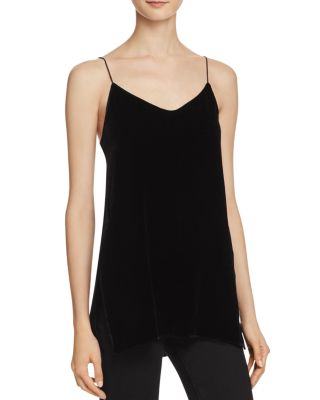 Theory Odete B Fixture Velvet Camisole Top