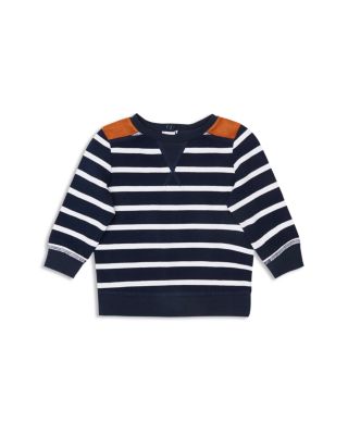 Bardot Junior Infant Boys' Contrast Shoulder Striped Top - Sizes 12-24 Months