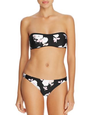 kate spade new york Posey Bandeau Bikini Top & Posey Classic Bikini Bottom