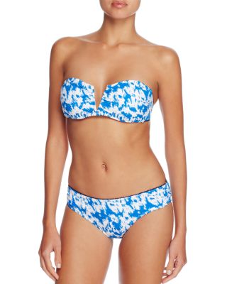 Heidi Klum Catalina Kisses Wirefree Bandeau Bikini Top & Catalina Kisses Classic Bikini Bottom