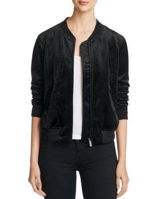 Sanctuary Velvet Bomber Jacket