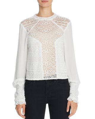 Band of Gypsies Lace Front Blouse