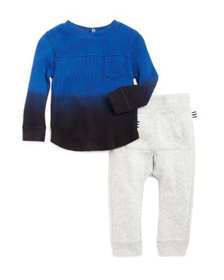 Splendid Infant Boys' Dip Dye Waffle Knit Shirt & Pants Set - Sizes 0-24 Months