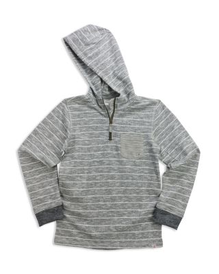 Sovereign Code Boys' Slubbed Striped French Terry Hoodie - Sizes S-XL