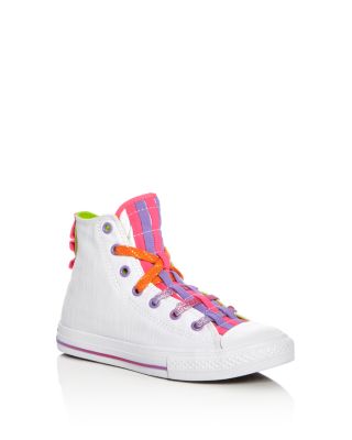 Converse Girls' Chuck Taylor All Star Loopholes High Top Sneakers - Little Kid