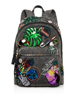 MARC JACOBS Paradise Patchwork Biker Backpack