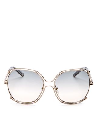 Chloé Isidora Rounded Square Sunglasses, 59mm