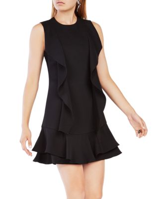 BCBGMAXAZRIA Annemarie Ruffle Dress