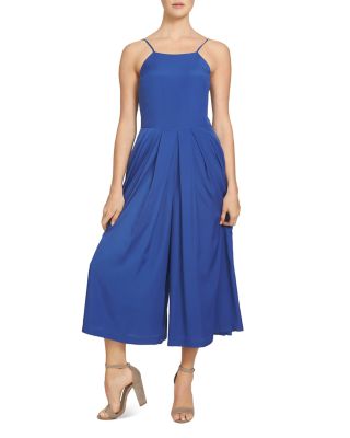 1.STATE Wide Leg Pleated Jumpsuit