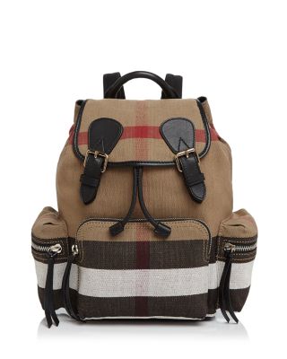 Burberry Medium Canvas Backpack