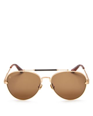 Taylor Morris Explorer Aviator Sunglasses, 58mm