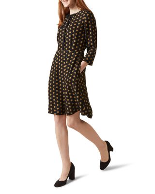 HOBBS LONDON Ariela Polka-Dot Dress