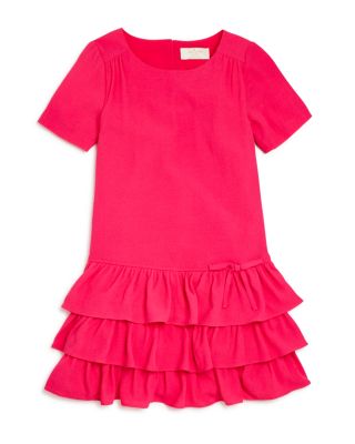 kate spade new york Girls' Tiered Knit Dress - Sizes 2-6