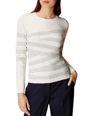 KAREN MILLEN Crosshatch Sweater