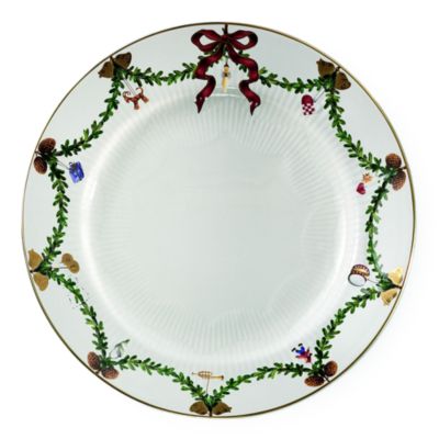 Royal Copenhagen Star Fluted Salad/Dessert Plate