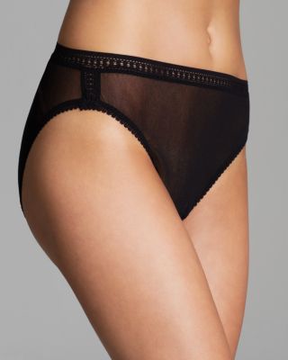 On Gossamer Hi-Cut Mesh Brief #3012