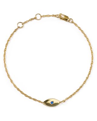 Jennifer Zeuner Nazar Mini Evil Eye Bracelet