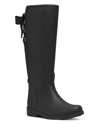 COACH Tristee Logo Laceup Rainboot