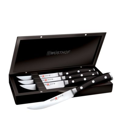 Wüsthof Classic Ikon 4-Piece Steak Knife Set