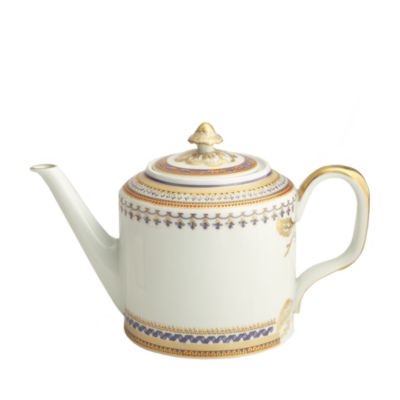 Mottahedeh Chinoise Blue Teapot