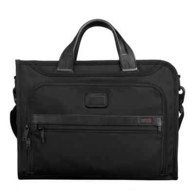 TUMI Alpha 2 Slim Deluxe Portfolio,1361996BLACK