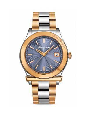 Salvatore Ferragamo Salvatore Ferragamo 1898 Two Tone Bracelet Watch, 40mm