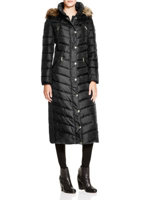 MICHAEL Michael Kors Faux Fur-Trimmed Hood Puffer Jacket