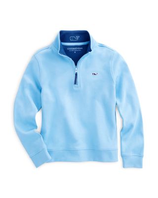 Vineyard Vines Boys' Quarter Zip Jersey Pullover - Sizes S-XL