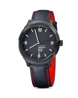 Mondaine Helvetica No1 New York Edition Watch, 43mm