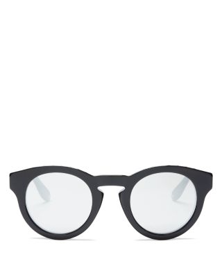Givenchy Women's Round Studded Sunglasses, 48mm In Black/silver