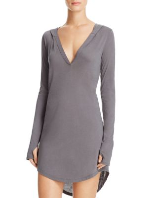 Yummie by Heather Thomson Hooded Cover-Up Tunic