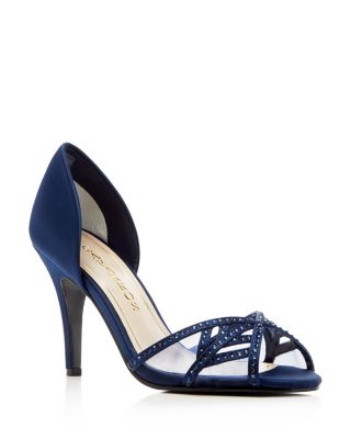 Caparros Cecilia Satin d'Orsay High Heel Pumps