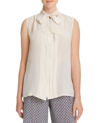 Weekend Max Mara Picchio Tie Neck Top