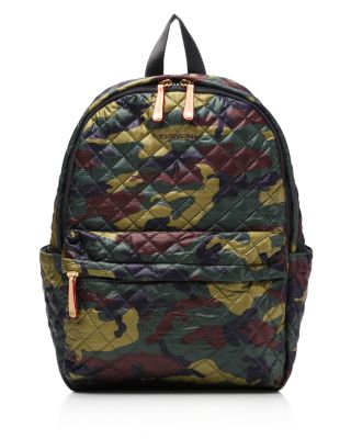 MZ WALLACE Oxford Metro Camo Print Backpack 