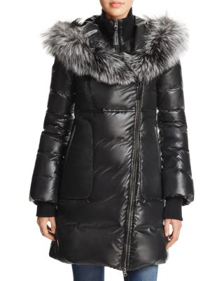 Mackage Lizette Fox Fur Trim Down Coat - 100% Bloomingdale's Exclusive