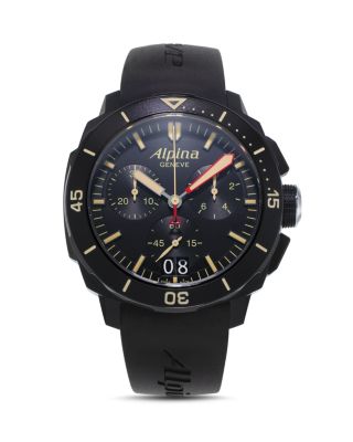 Alpina Seastrong Diver 300 Quartz Chronograph, 43.5mm