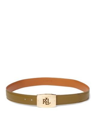 Lauren Ralph Lauren Plaque Buckle Belt