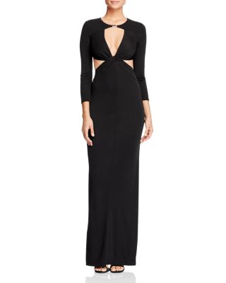 ABS by Allen Schwartz Cutout Gown