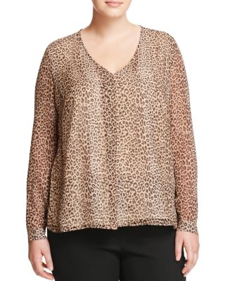 Marina Rinaldi Bosco Leopard Print Shirt