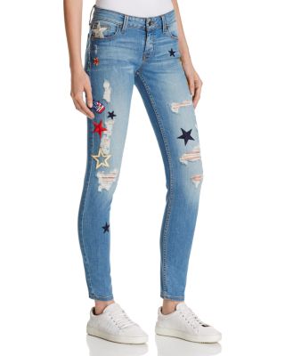 GUESS Power Skinny Jeans in Void Open