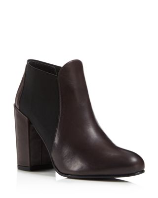 Stuart Weitzman Slipup Mid Heel Booties