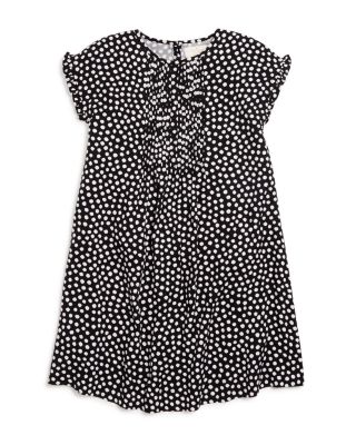 kate spade new york Girls' Pintucked Dot Crepe Dress - Sizes 7-14