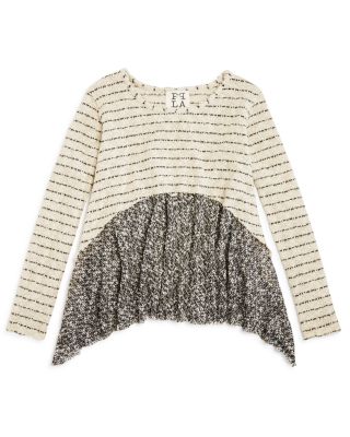 PPLA Girls' Combo Sweater - Sizes S-L