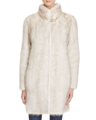 Maximilian Furs Knit Mink Fur Coat - Bloomingdale's Exclusive